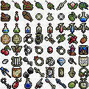 Lunar Silver Star, Items.png