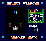 GG Aleste II, Weapons, Hammer Hawk.png