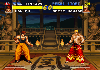 Real Bout Garou Densetsu Saturn, Stages, Geese Tower 1.png
