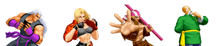Real Bout Garou Densetsu Special Saturn, EX Characters.png