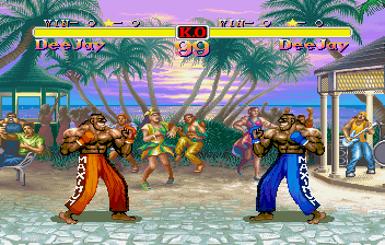 Super Street Fighter II Saturn, Stages, Dee Jay.png