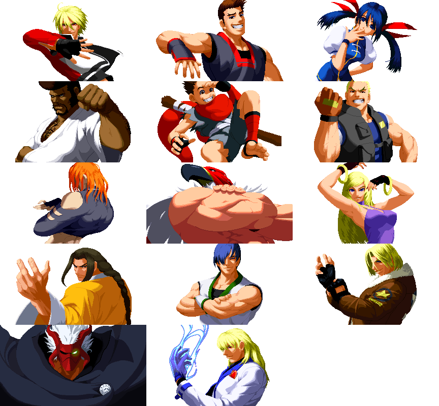 Garou Mark of the Wolves DC, Characters.png