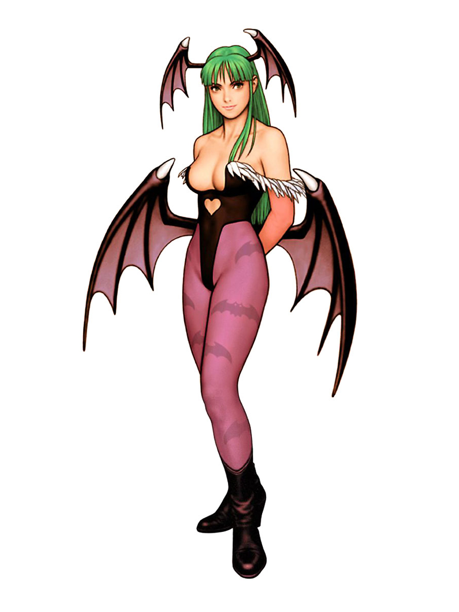 Capcom vs SNK, Character Art, SNK, Morrigan Aensland.jpg