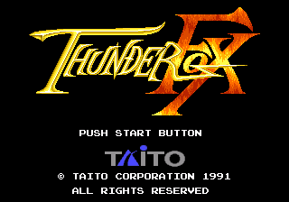 ThunderFox MD JP TitleScreen.png