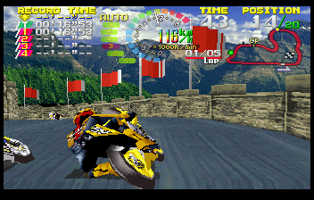 Hang-On GP Saturn, Courses, Great Crimson Wall.png