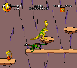 Virtual Bart, Minigames, Dino Bart 3.png