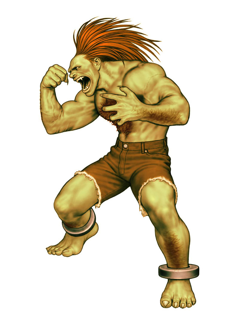 Capcom vs SNK, Character Art, SNK, Blanka.jpg