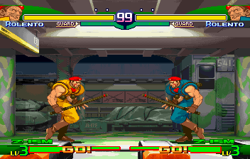 Street Fighter Zero 3 Saturn, Stages, Rolento.png