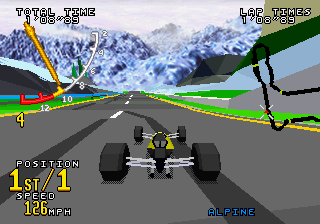 Virtua Racing Saturn, Tracks, Alpine.png
