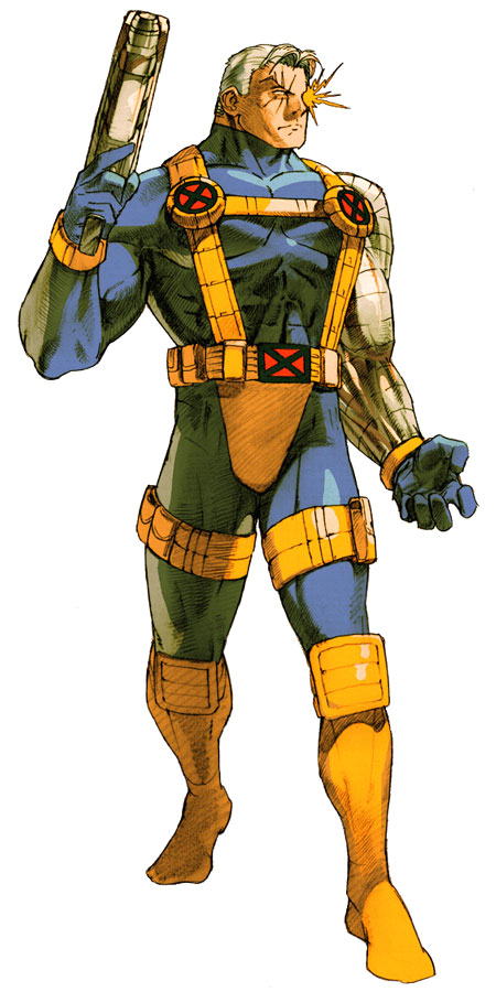 Marvel vs Capcom 2, Character Art, Cable.jpg