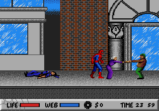 Spider-Man vs the Kingpin MD, Stage 1.png
