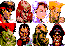 Street Fighter II SMS, Characters.png