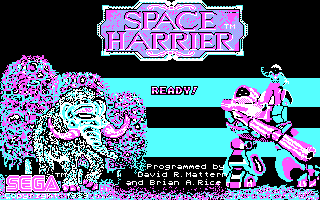SpaceHarrier IBMPC CGA Title.png