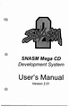 SNASM2MegaCDDevelopment System User's Manual Ver2.01.pdf