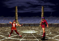 King of Fighters 97 Saturn, Stages, The Altar of Orochi's Heavenly Kings 2.png