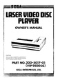 LaserVideoDiscPlayer VIP9500SG Sega Manual.pdf
