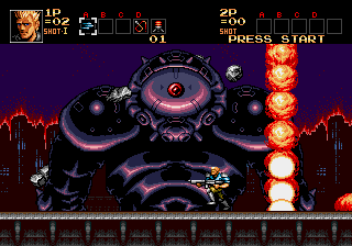 Contra Hard Corps, Stage 1-5.png