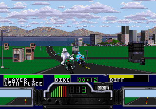 Road Rash for Sega popular CD