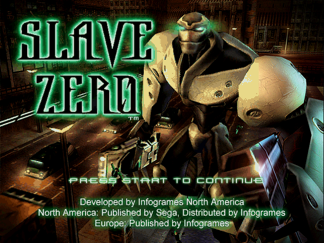 Slave zero dreamcast new arrivals