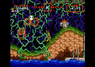 Super Ghouls'n Ghosts Saturn, Stage 1-3.png