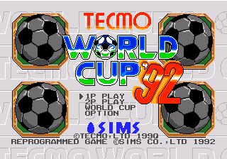 World Championship Soccer [USA] - Sega Genesis/MegaDrive () rom