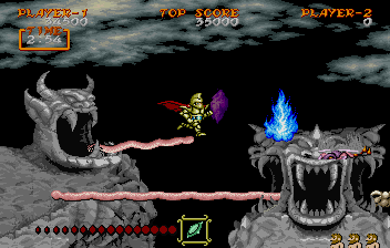 Ghouls'n Ghosts Saturn, Stage 3-2.png