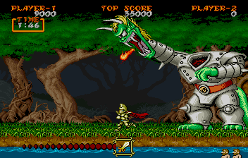 Ghouls'n Ghosts Saturn, Stage 1 Boss.png