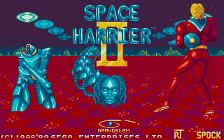 SpaceHarrierII ST Title.png