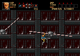 Contra Hard Corps, Stage 1-6.png