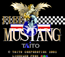 Fire Mustang - Sega Mega Drive
