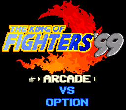 KoF99 MD Title.png