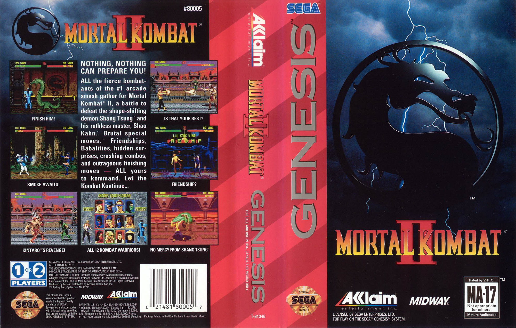 Сега 16 бит мортал комбат. Mortal Kombat 2 Sega Genesis. Картридж Sega Megadrive Mortal Kombat 2. Mortal Kombat 1 обложка. Sega Mega Drive 2 мортал комбат.