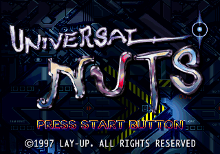 Universal Nuts - Sega Saturn