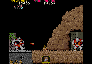 Ghosts'n Goblins Saturn, Stage 2 Boss.png