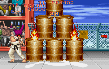 Street Fighter II Saturn, Bonus Stage 3.png
