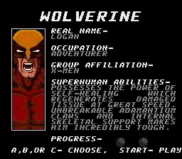 Arcade's Revenge MD, Characters, Wolverine.png