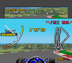 Ayrton Senna's Super Monaco GP II MD, Courses, France.png