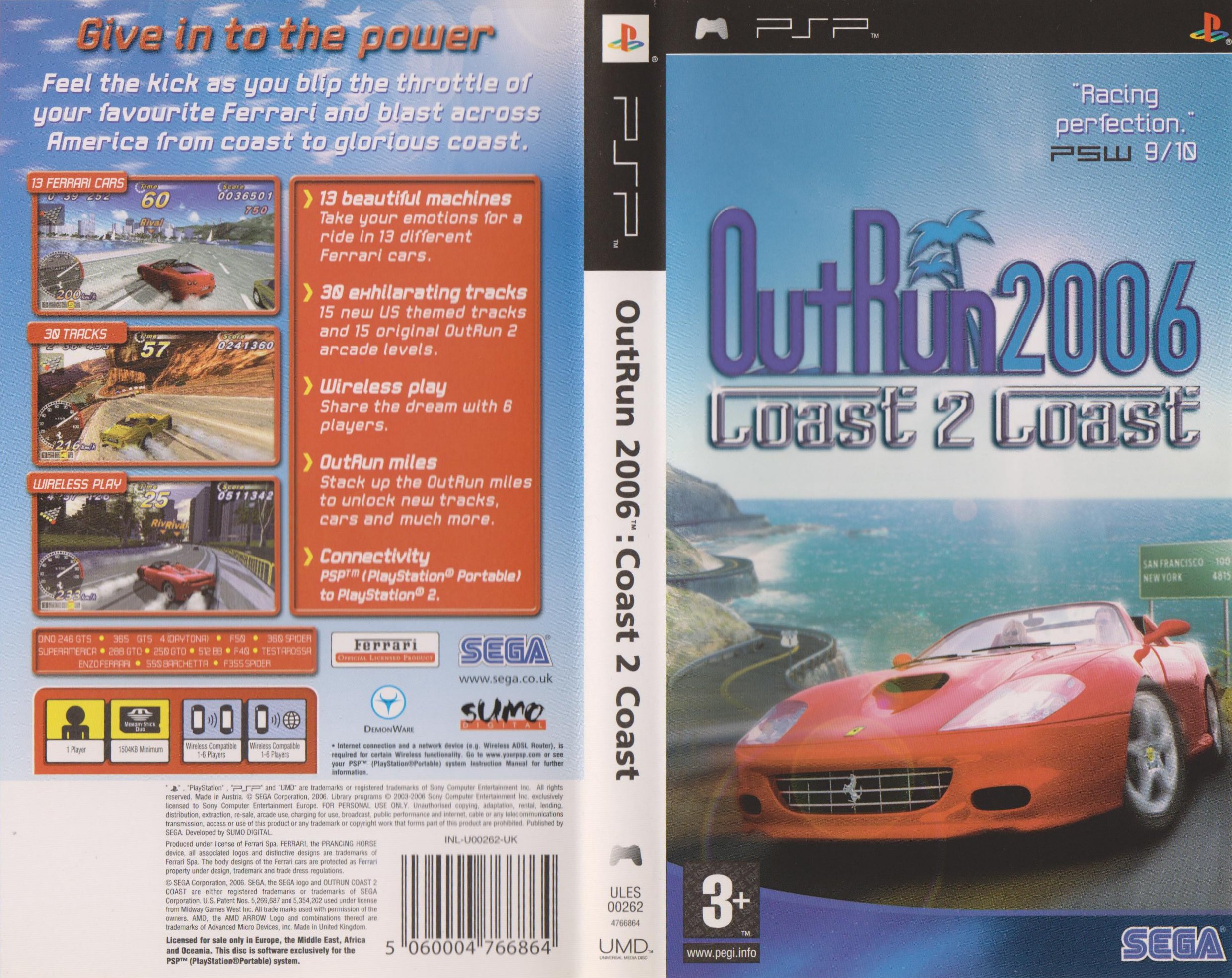 Outrun 2006 coast. Outrun 2006 Coast 2 Coast. Outrun 2006. Outrun PSP. Outrun PLAYSTATION Portable.