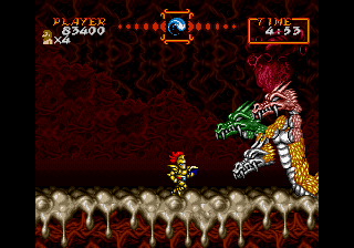 Super Ghouls'n Ghosts Saturn, Stage 4 Boss.png