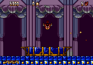 Aero the Acro-Bat, Bonus Stage 1.png