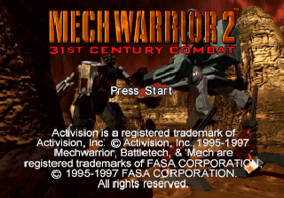 mechwarrior 2 ps1