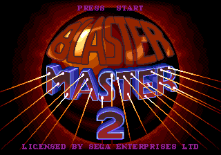 blaster master 2 sega genesis