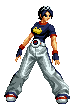 King of Fighters 2001 DC, Sprites, May Lee, Normal Stance.gif