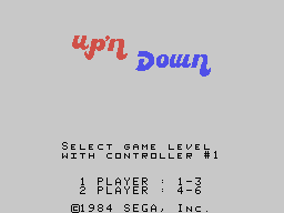 UpnDown ColecoVision Title.png