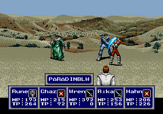 Phantasy Star IV, Combination Attacks, Paladin Blow.png