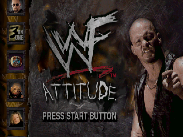 wwf attitude sega dreamcast