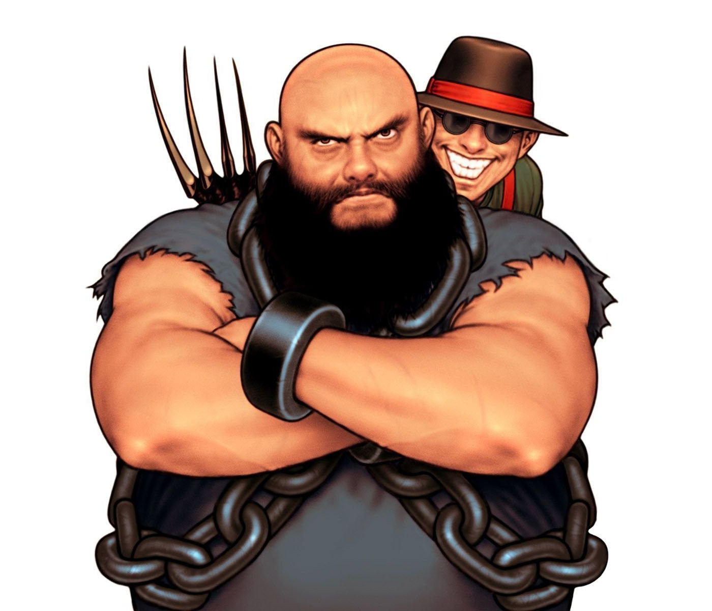 Capcom vs SNK 2, Character Art, SNK, Chang Koehan and Choi Bounge.jpg