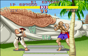 Street Fighter II Saturn, Stages, Sagat.png