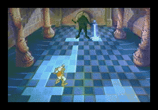 Dragon's Lair, Scenes, Checkered Floor Knight.png