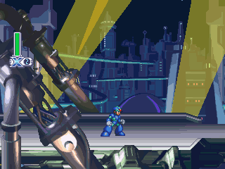 Mega Man X4 PSX, Comparisons, Opening Stage.png